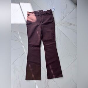 Old Navy High-Rise Pixie Flare size 10 Brown